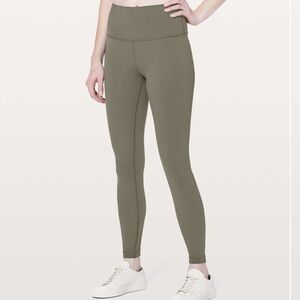Lululemon Wunder Under High Rise Leggings, Size 4